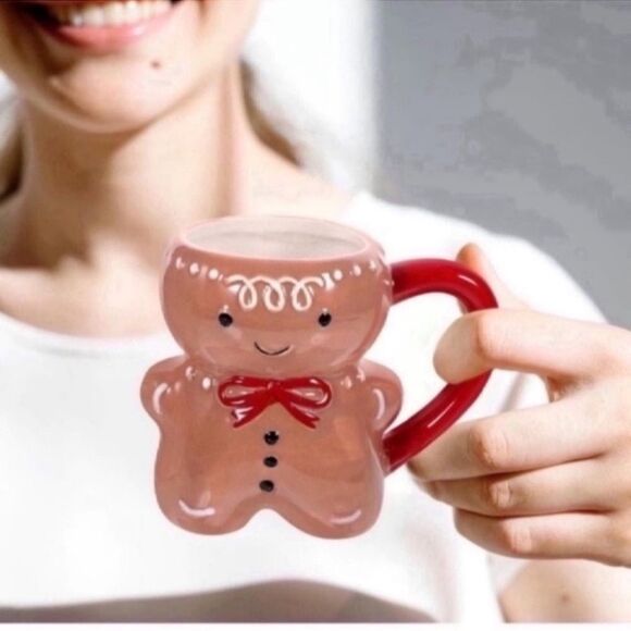 New Gingerbread Man Mug  Coffee Mug 3D - Picture 5 of 8